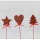 Christmas Picks - Tree, Heart and Star